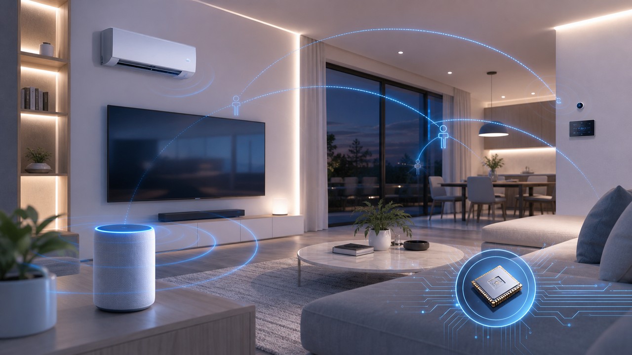 Smart-home UWB SoC application video